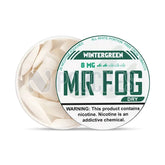 Open Box Wintergreen Mr Fog Nicotine Pouches 8mg Dry
